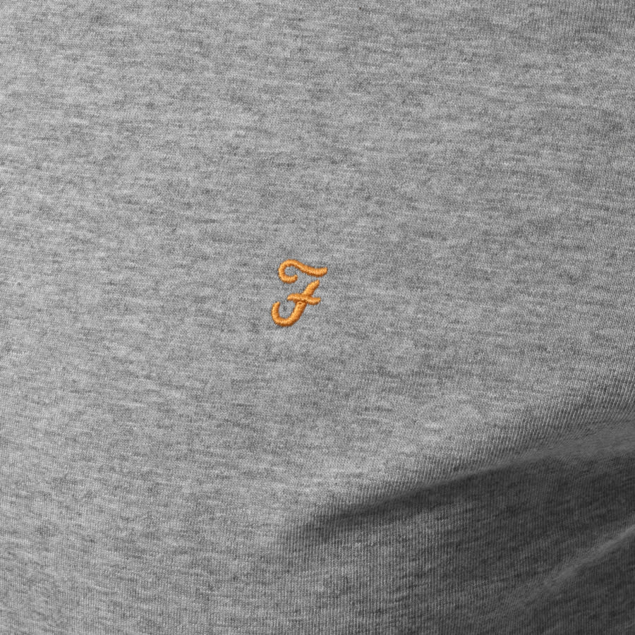 Alternative Image for ProductFarah Vintage Long Sleeved T Shirt Grey3